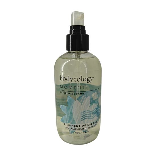 Bodycology Layering Body Mist-Moment of Escape-Beach Blossom & Sea Salt 8oz - Picture 1 of 3